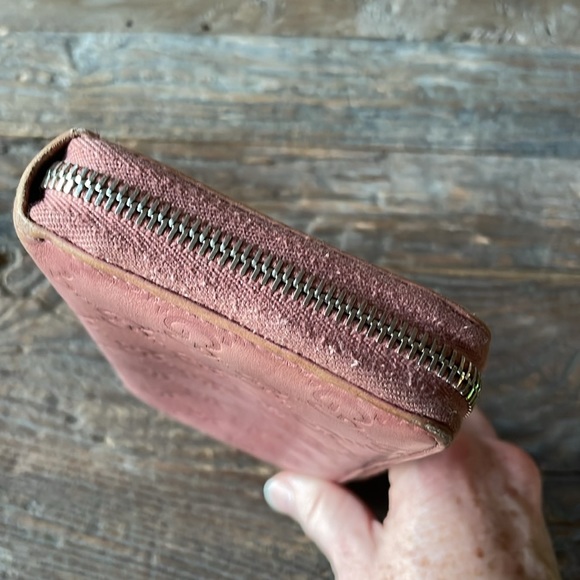 Gucci Sima pink Guccissma full zip long wallet - Picture 9 of 15